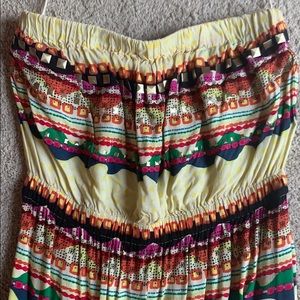 RACHAEL ROY Strapless maxi